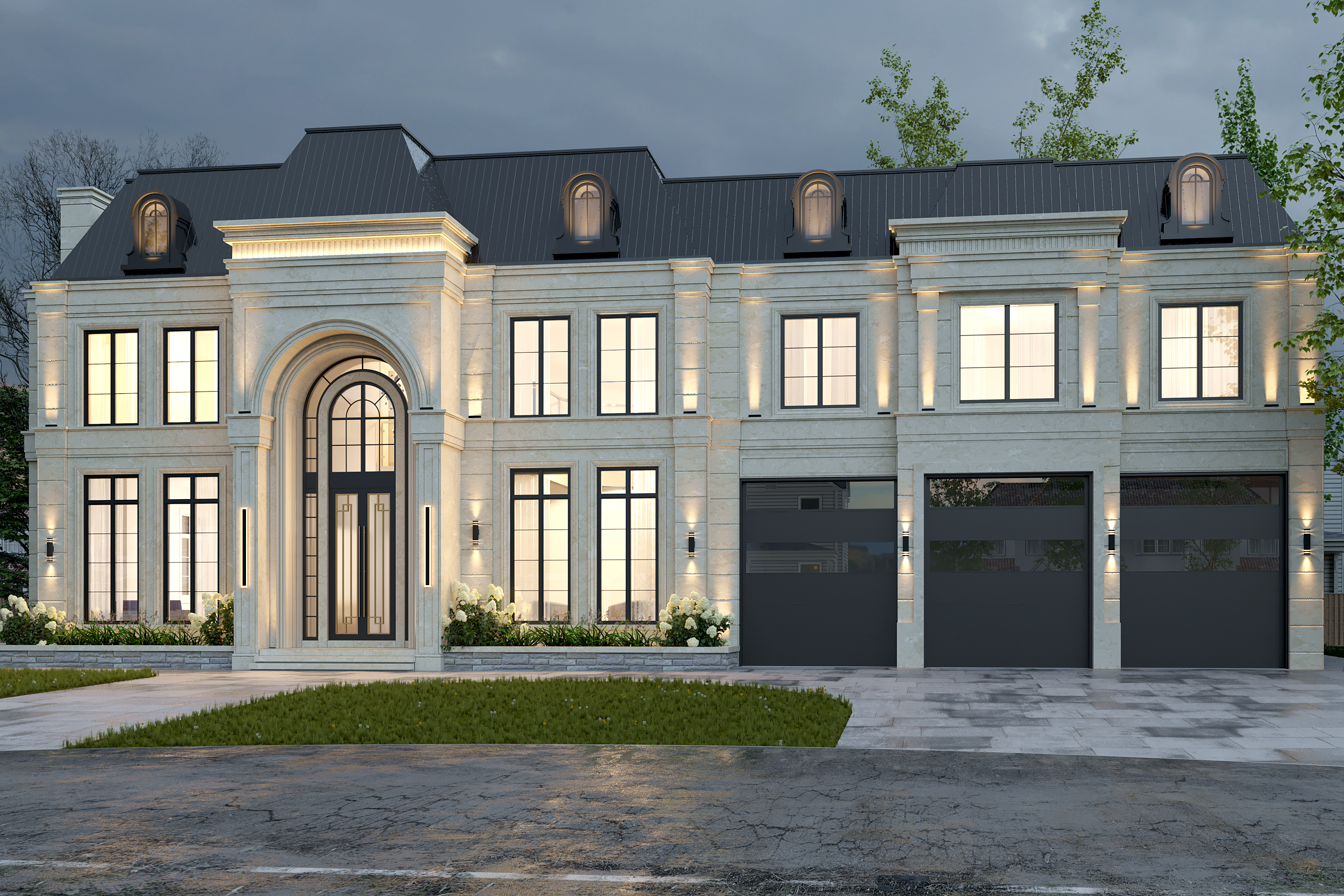 Luxury custom home build in Toronto GTA