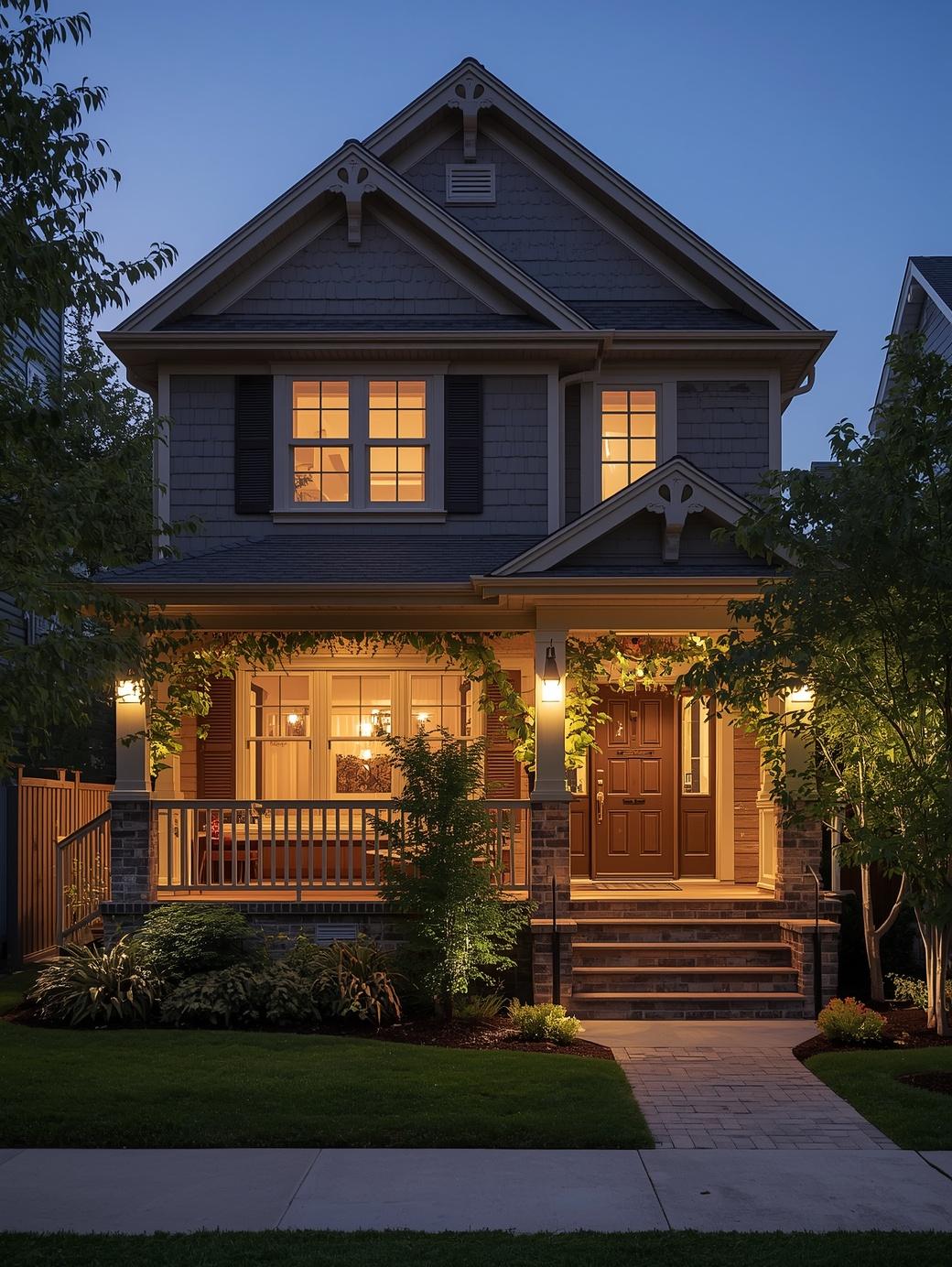 Ontario home on a sunny day