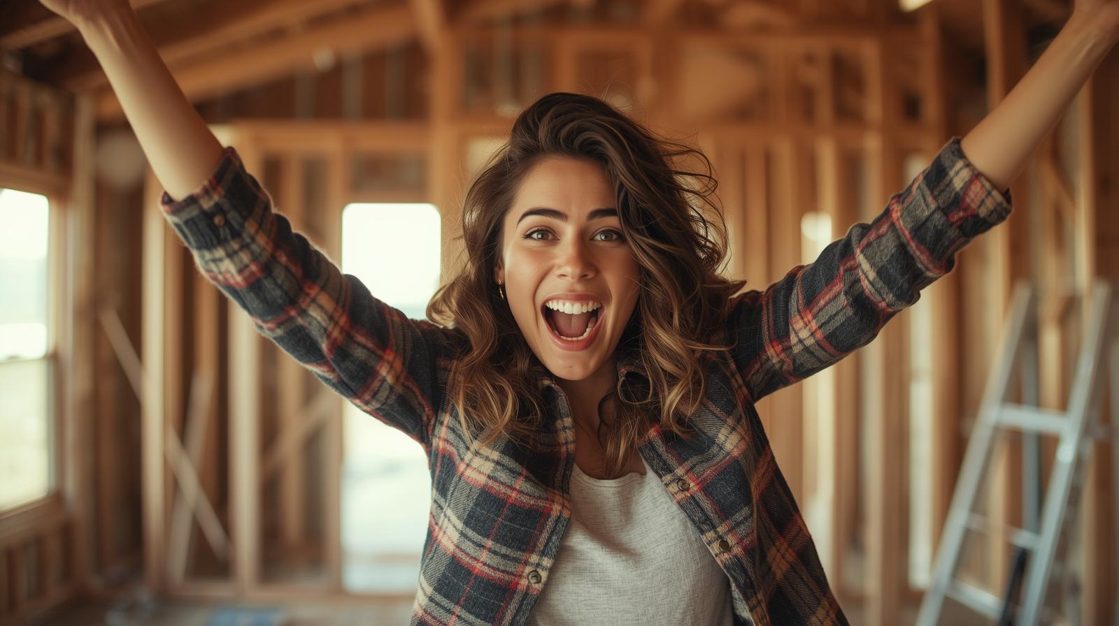 Modern residential home renovation in progress